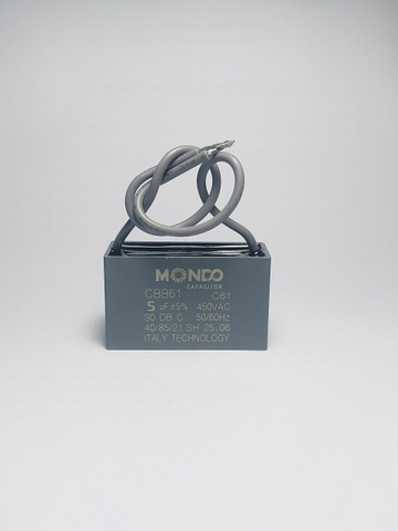 Tụ quạt vuông Mondo 5uF