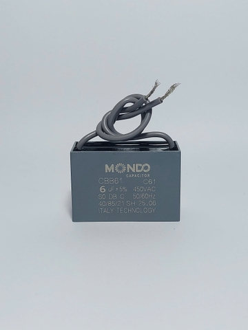 Tụ quạt vuông Mondo 6uF