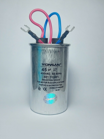 Tụ dầu dây Wonsan 45uF