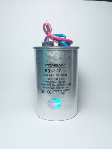 Tụ dầu dây Wonsan 60uF