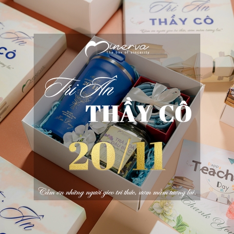 Gợi ý quà tặng 20/11 ý nghĩa – sang trọng dành cho Thầy Cô từ Minerva
