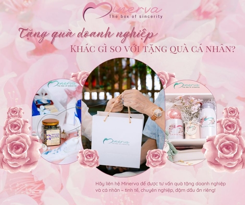 TẶNG QUÀ DOANH NGHIỆP:  KHÁC GÌ SO VỚI TẶNG QUÀ CÁ NHÂN?