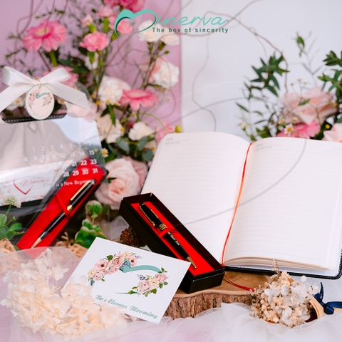 Sổ bút da PU – Món quà tinh tế, tiện ích và giàu dấu ấn cá nhân