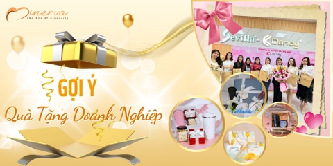 GỢI Ý QUÀ TẶNG DOANH NGHIỆP ẤN TƯỢNG & Ý NGHĨA