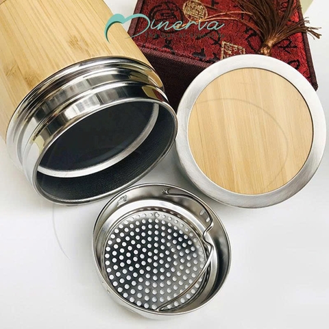 Bình Giữ Nhiệt Bọc Vỏ Tre – Món Quà Xanh Cho Cuộc Sống Hiện Đại