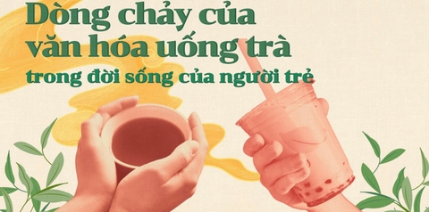 DÒNG CHẢY CỦA VĂN HÓA UỐNG TRÀ TRONG ĐỜI SỐNG NGƯỜI TRẺ