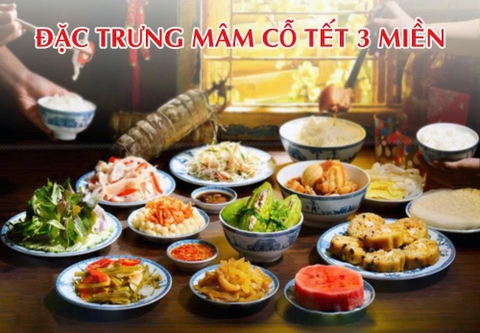 Mâm cỗ ngày Tết và nét đẹp văn hóa gia đình Việt