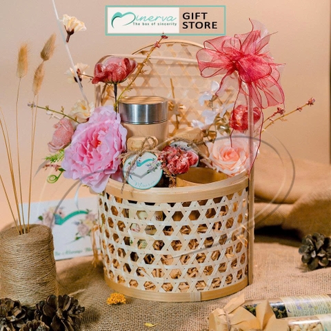 Trà hoa - Set giỏ