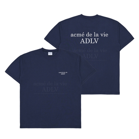 ÁO THUN ADLV BASIC LOGO SEASON2 XANH NAVY