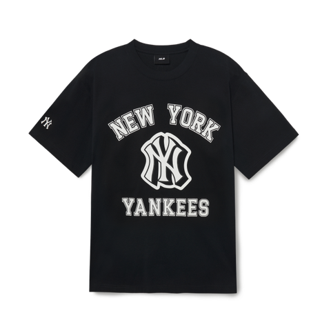 ÁO THUN MLB VARSITY GRAPHIC OVERFIT T-SHIRT BOSTON ĐEN - 3ATSV0233-50BKS