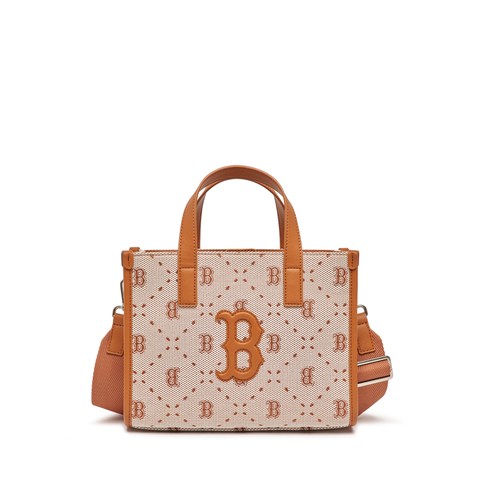 TÚI MLB BIG DIAMOND MONOGRAM SMALL TOTE BOSTON - 3AORS013N-43BRS