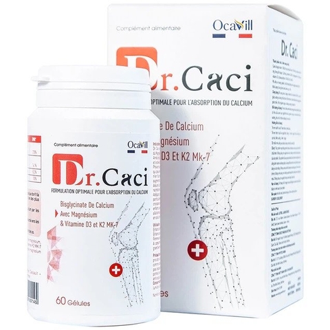 Viên uống Dr. Caci Ocavill bổ sung canxi giảm nguy cơ loãng xương (60 viên)
