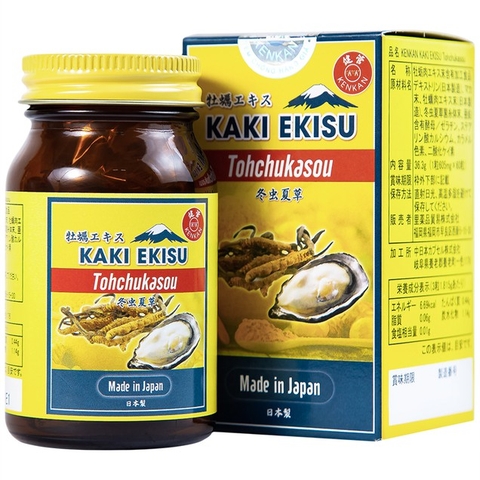 Viên uống Kenkan Kaki Ekisu Tohchukasou tăng cường chức năng sinh lý nam (60 viên)