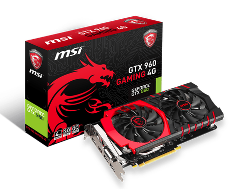 VGA MSI GTX 960 GAMING 4G (2nd)