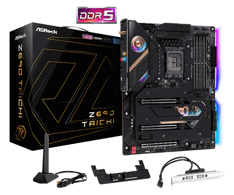 Mainboard Asrock Z690 Taichi - Intel Z690 | Socket 1700 ATX | 4 khe Ram DDR5