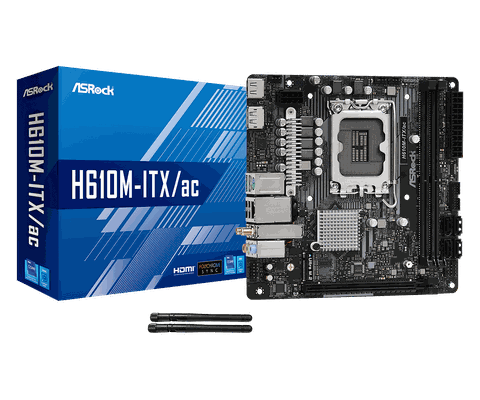 Mainboard ASROCK H610M-ITX/AC DDR4