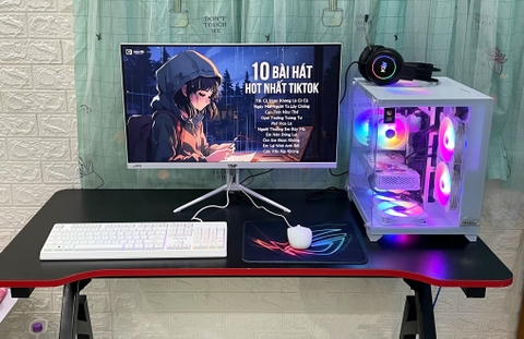 Full bộ máy tính: Z690-A WIFI/ i5 13400f/ 16gb/ VGA 3060/ 256 NVME/ 750W/ Tản K400/ Bể cá /24ink 100hz (Tặng: Phím chuột, Loa, Lót, Dây mạng)