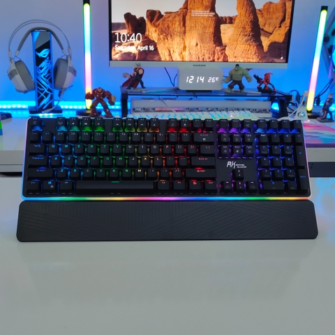 BÀN PHÍM CƠ RK918 PRO BLUE SWITCH  (ĐEN)
