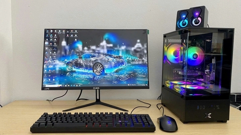 Case PC: 7,350,000 (H510/i3 10105f/16gb/1660s/ Vỏ bể cá...)