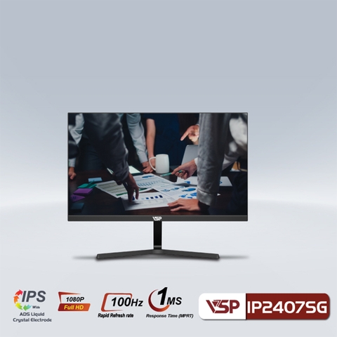 Màn Hình VSP IP2407SG /IPS/ 24 Inch/ FHD/ 1ms/ 100Hz (Màu đen)