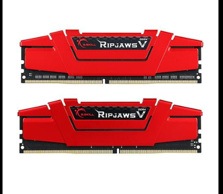 Ram 8GB DDR4 G.Skill Ripjaws V 8GB Đen - Đỏ..