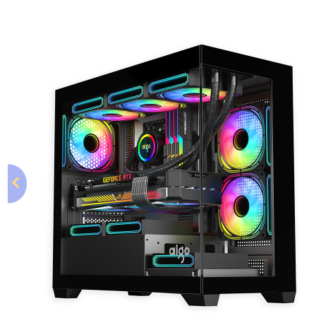 VỎ CASE MAGIC C218-M BLACK (MATX) NO FAN