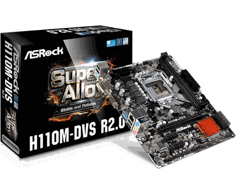 Main Asrock H110M-DVS R2.0 (Cũ)
