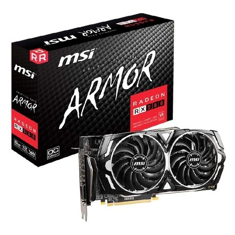 VGA MSI RX 580 ARMOR 8GB OC (2ND)