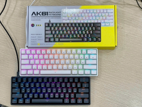 Bàn phím cơ Gaming EK61 (Đen)