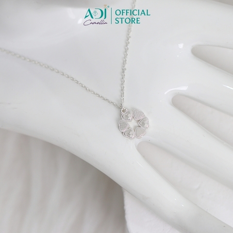 Dây Chuyền Nữ Bạc ADJ 925 Tam Hợp Tình Yêu Phụ Kiện Trang Sức Nữ  SD146144AD