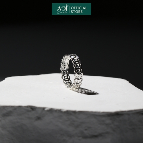 Nhẫn nữ Trang sức bạc 925 ADJ Kim Tiền Chiêu Tài Đón Lộc – Hút May Mắn  SN13725