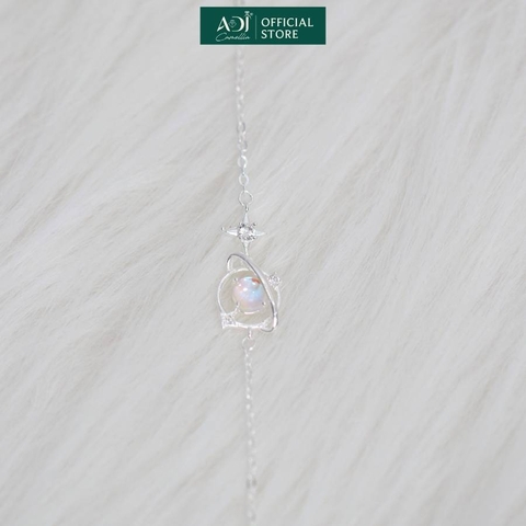 Lắc tay Trang sức bạc 925 ADJ an toàn sang trọng cao cấp Vũ Trụ Huyền Bí SL54105AD