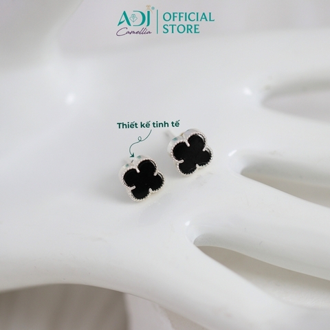 Bông tai Trang sức bạc 925 ADJ đính đá CZ sang trọng cấp - SB10819AD