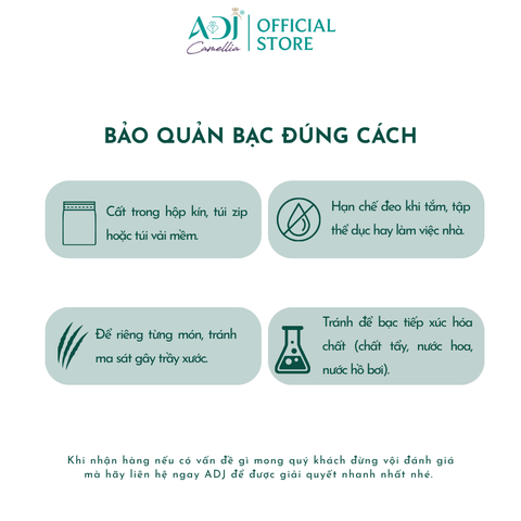 Khuyên Tai Nữ Bạc ADJ 925 Silver Wave Gợn Sóng Xoắn Cá Tính Phá Cách SB118198