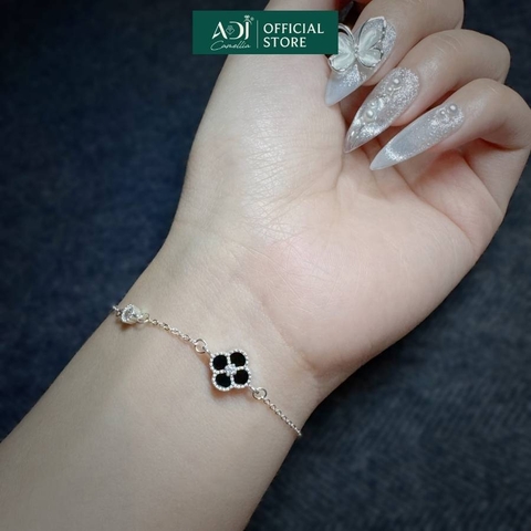 Lắc tay Trang sức bạc 925 ADJ an toàn dễ thương cao cấp - SLT10885ADJ