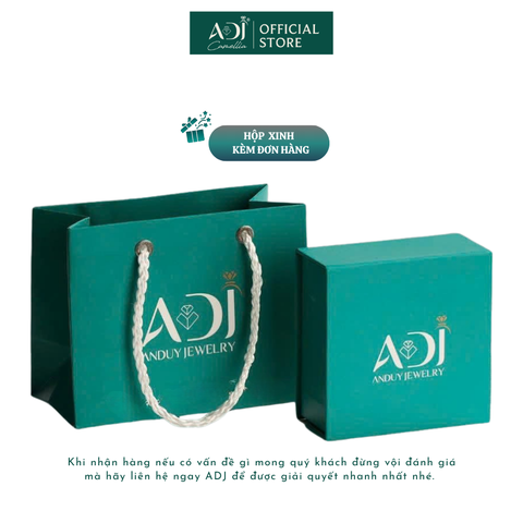 Dây Chuyền Nữ Bạc ADJ 925 Mắt Xích Vô Cực Không Mặt Phụ Kiện Trang Sức Nữ Cao Cấp SDC146162AD