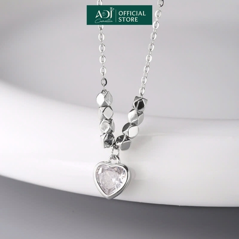 Dây chuyền Trang sức bạc 925 ADJ thanh lịch thời trang cao cấp Ánh Bạc SD134173AD