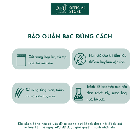 Vòng Tay Nữ Bạc ADJ 999 Hoa Văn Cỏ Xoăn Tinh Tế Phụ Kiện Trang Sức Nữ Cao Cấp SVC15491AD