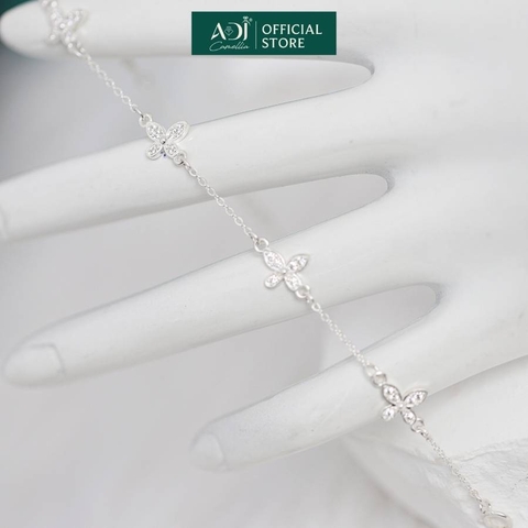 Lắc tay Trang sức bạc 925 ADJ Biểu Tượng May Mắn - SLT108109AD