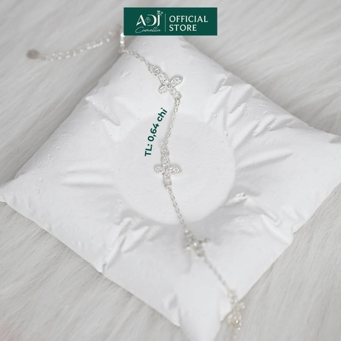 Lắc tay Trang sức bạc 925 ADJ Biểu Tượng May Mắn - SLT108109AD