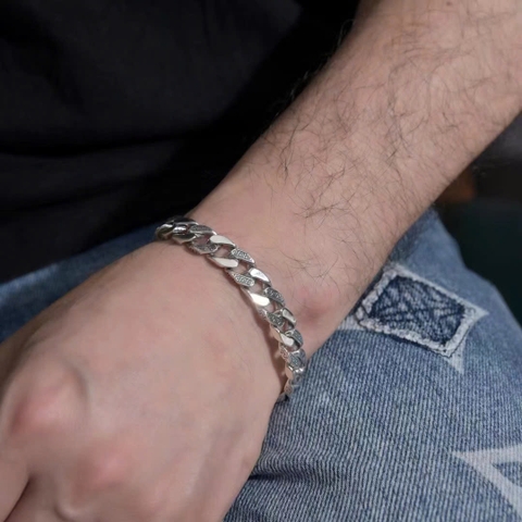 Lắc tay nam Trang sức bạc 925 ADJ bền bỉ như vị thần Hercules