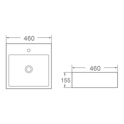 Chậu rửa lavabo Dobidos LJ 03