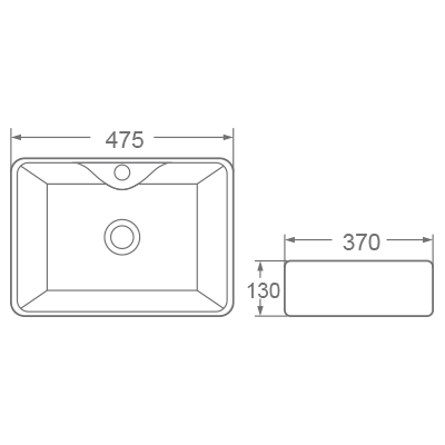 Chậu rửa lavabo Dobidos LJ 39