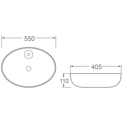 Chậu rửa lavabo Dobidos LJ 52