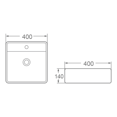 Chậu rửa lavabo Dobidos LJ 55