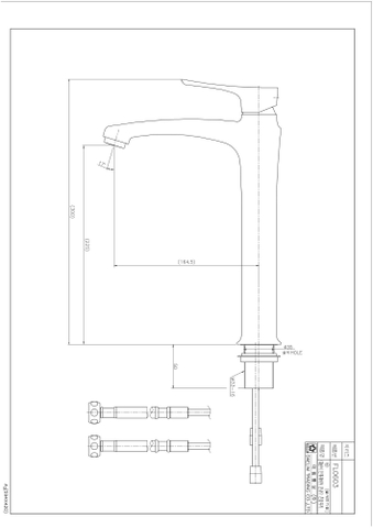 Vòi Lavabo nóng lạnh Dobidos FL0603-1C