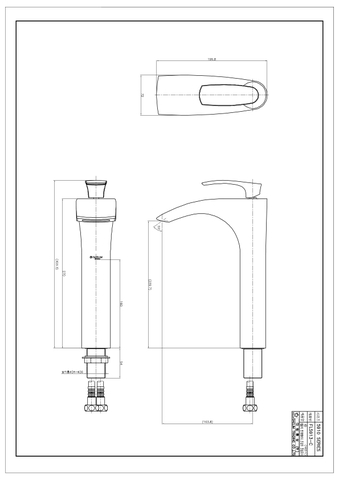 Vòi Lavabo nóng lạnh Dobidos FL5913-1C