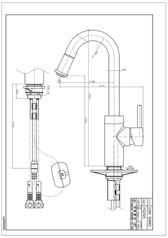 Vòi rửa chén nóng lạnh Dobidos FS2325C