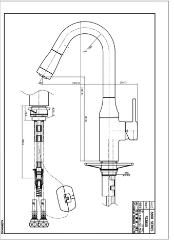 Vòi rửa chén nóng lạnh Dobidos FS3805C