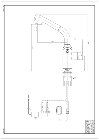 Vòi rửa chén cảm biến Dobidos FS6015C-ITS